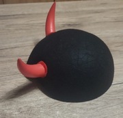 Czapka czerwone rogi diabeł dla dzieci 