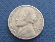 Moneta USA 5 CENTS 5 centów 1975r. Jefferson Nickel