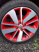 Felgi aluminiowe Renault 17” – czerwono-srebrny wzór + opony w komplecie 