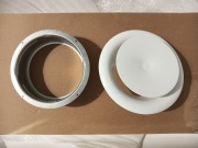 ANEMOSTAT NAWIEWNY metalowy 150 mm z uszczelką do DGP