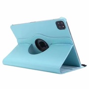 SKÓRZANE obrotowe Etui do iPad Air 13" 2025 / 2024 / Pro 12.9" niebieski
