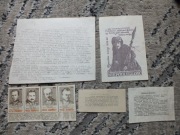 zestaw 5szt. oryginalna ulotka SOLIDARNOŚĆ Gdańsk '80 strajk PRL biuletyn 