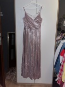Sukienka maxi brokat Duet A&M