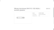 Wkręt dociskowy M4x10