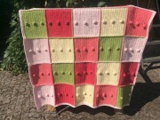 Koc handmade ekobawełna