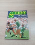 Książka mistrzostw świata - Fussball WM Mexico 86