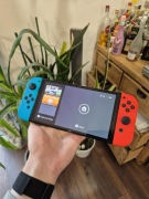 Nintendo Switch Oled - stan bardzo dobry | Joycony, ładowarka + etui |