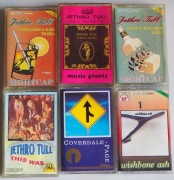 Zestaw 14 Kaset Magnetofonowych – Jethro Tull, King Crimson, Frank Zappa