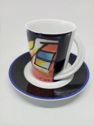 Rosenthal Filiżanka do espresso nr 7 malatura Otmar Alt porcelana
