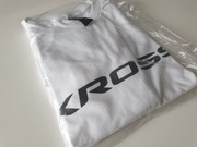 Nowa zafoliowana biała koszulka KROSS'a w rozmiarze M.