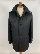 Kurtka Dressmann czarna dłuższa elegancka 48R na wyjście do biura casualowa