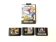 Pakiet gier piłkarskich na Sega Mega Drive 