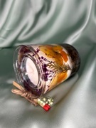 świeca w oryginalnym świeczniku