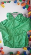 Wiatrówka cieniutka z kapturem dla 8 latka rozm.140 zielona