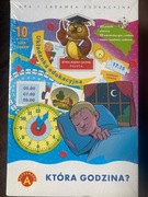 Gra planszowa Sowa Mądra Głowa Układanka Która godzina Alexander