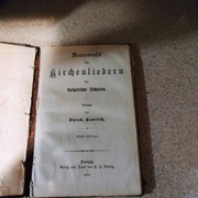 Pieśni kościelne (Kirchenliedern) 1888 ROK antyk