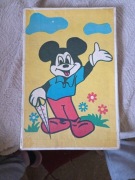 Puzzle PRL Myszka Miki układanka