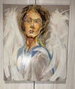 Aniołek obraz na płótnie 