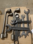 Klucze stare płaskie i nasadowe 