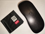 Twarde etui na okulary Ray-Ban + szmatka do czyszczenia okularów Ray-Ban 