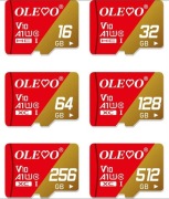 Karta pamięci microSD 128GB Class 10 do telefonu kamery drona.