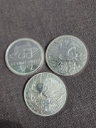 Srebrna moneta 1oz zestaw trzy sztuki