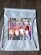 Worek sportowy genzie biały white dla dzieci kolorowy