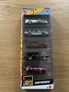 HOT WHEELS - NIGHTBURNERZ - 5 PACK - 5 PAK - 5 AUT - ZOBACZ TEŻ POZOSTAŁE