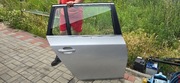 BMW E60 E61 KOMBI DRZWI TYŁ TYLNE PRAWE SREBRNE