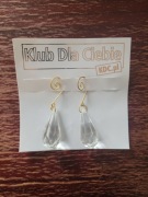 Kryształ do firan i zasłon imitacja diamentu - zestaw 2 zawieszek