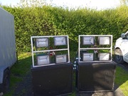 Naświetlacze halogenowe 4x1000w 2szt