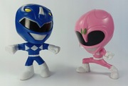 POWER RANGERS / Niebieski i różowy / Burger King