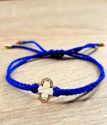 Granatowa bransoletka 