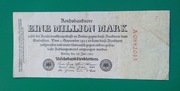 Banknot 1000000 marek , 1923 , Niemcy