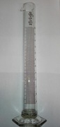 Cylinder miarowy szklany 250 ml menzurka nr1