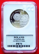 10 zł   2003 r -  Lokacja Poznania      GCN  PR 70 !!