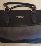 Damska torebka Luigisanto tortona czarno szara