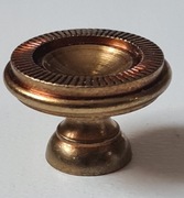 Gałka Meblowa 30 mm Retro Vintage Antyk Rączka Uchwyt Meblowy ZŁOTO MOSIĄDZ