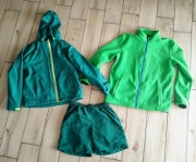 HI-TEC super zielony zestaw polar kurtka spodenki 158 chłopiec