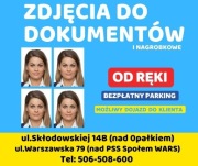 Zdjęcia do dokumentów dowodu osobistego paszportu 