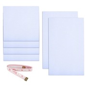 Kanwa AIDA biała ZESTAW 6 sztuk kanwy do haftu krzyżykowego