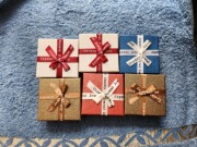 Zestaw pudelka ozdobne na biżuterię 