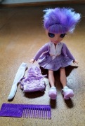 Lalka Rainbow High Junior High Violet Willow Plecak, ubranka Do stylizacji