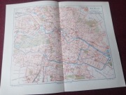 Oryginalny plan miasta z XIX w. do aranżacji wnętrza