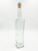 Butelki na nalewkę likier wódkę szklane MAGNUM 500 ml + KORKI- 5 szt.