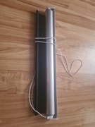 Roleta okienna zaciemniająca - kolor: szary wym. 48cm x 160cm