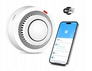 Czujnik Dymu Bezprzewodowy Smoke Detektor Ognia Alarm Pożarowy Wi-Fi TUYA