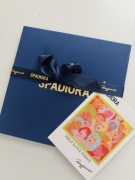 Spadiora apaszka jedwabna dwustronna Self Love First 53 x 53 cm