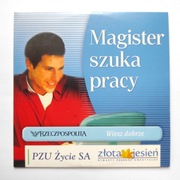 Magister szuka pracy Płyta CD List motywacyjny CV