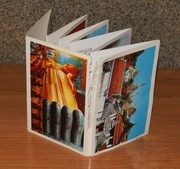 Pocztówki z Bangkoku, Tajlandia 1970 rok książeczka/harmonijka 12 szt. 